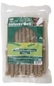 Pressed Rawhide Knuckle 10cm Pack of 20 Dog Treats